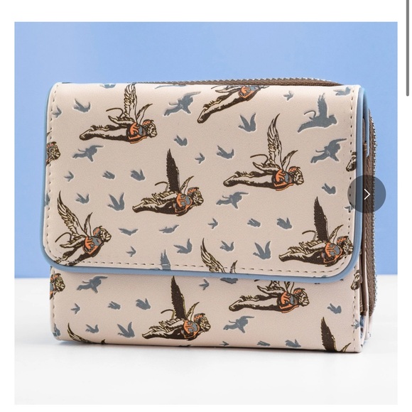 Loungefly The Wizard of Oz Flying Monkeys AOP Mini Backpack & Wallet Set - Picture 7 of 10